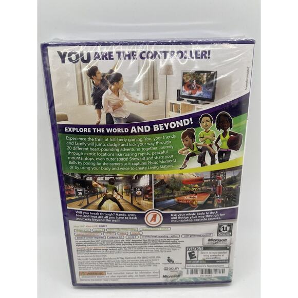 Kinect Adventures (Microsoft Xbox 360, 2010) New Sealed - Picture 3 of 6